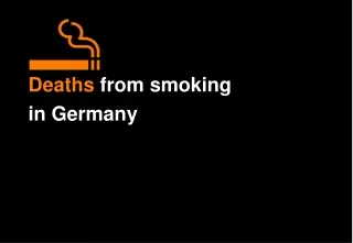 Deaths  from smoking