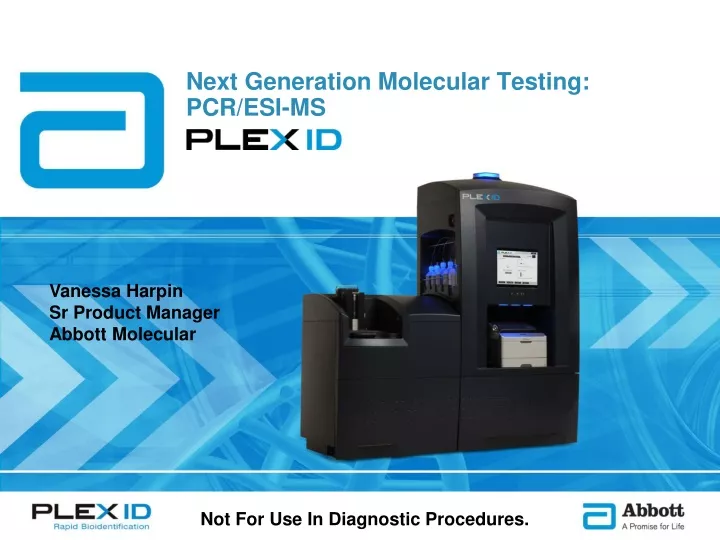 next generation molecular testing pcr esi ms