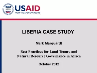 LIBERIA CASE STUDY