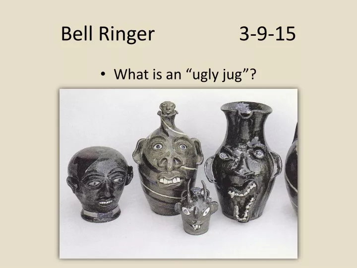 bell ringer 3 9 15