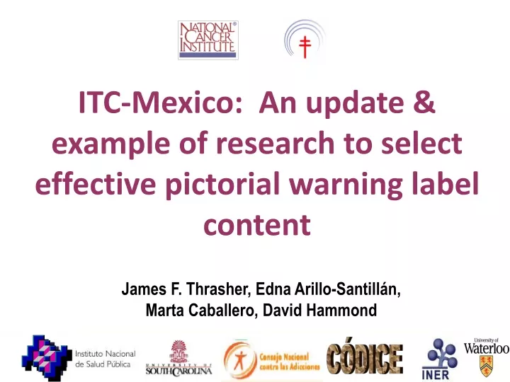 itc mexico an update example of research