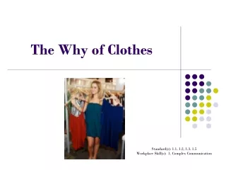 The Why of Clothes