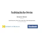 Parallelizing Data Race Detection - slide 1