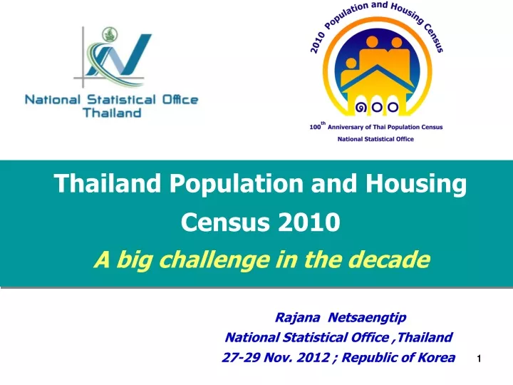 thailand population and housing census 2010
