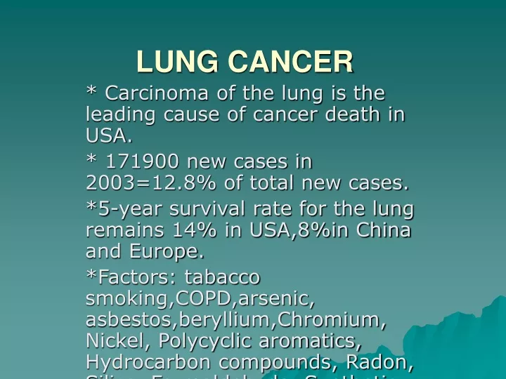 lung cancer