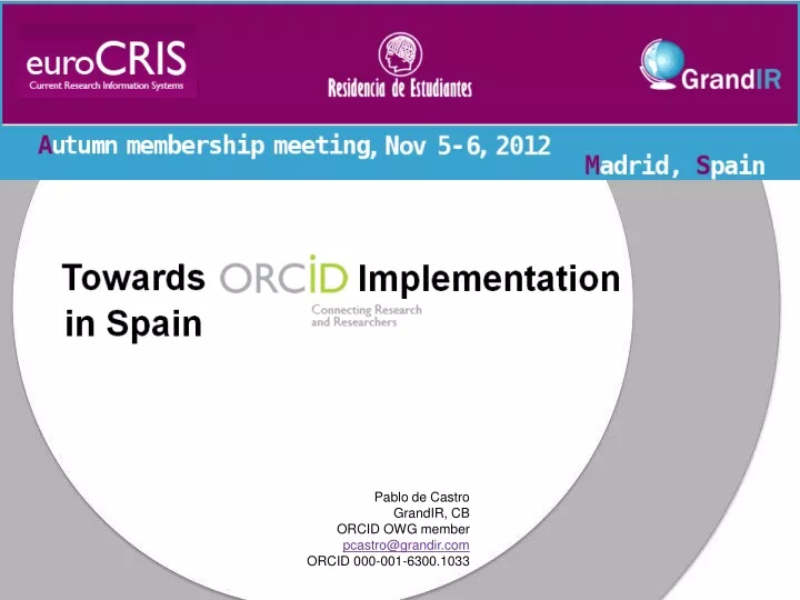 pablo de castro grandir cb orcid owg member