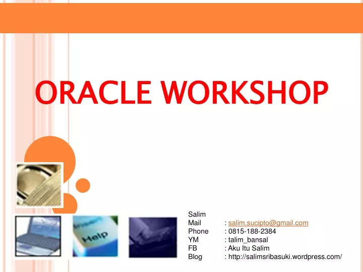 oracle workshop