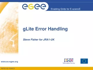 gLite Error Handling