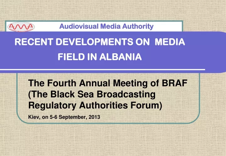 recent developments on media field in albania