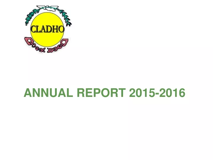 annual report 2015 2016