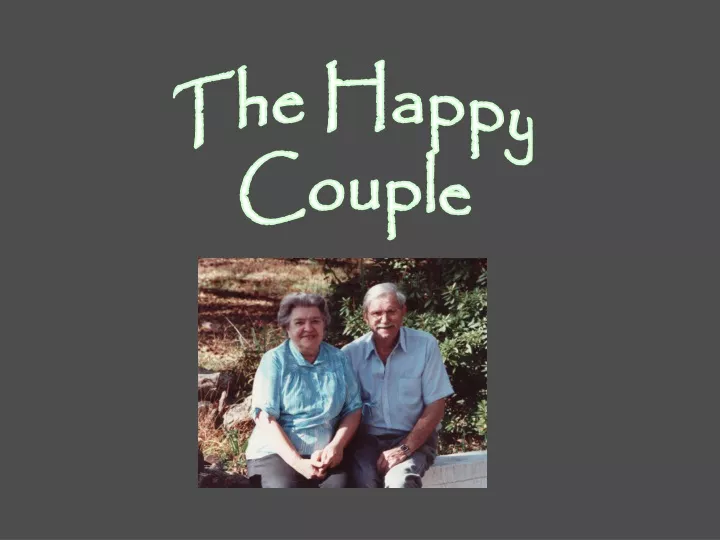 the happy couple