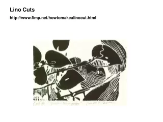 Lino Cuts fimp/howtomakealinocut.html
