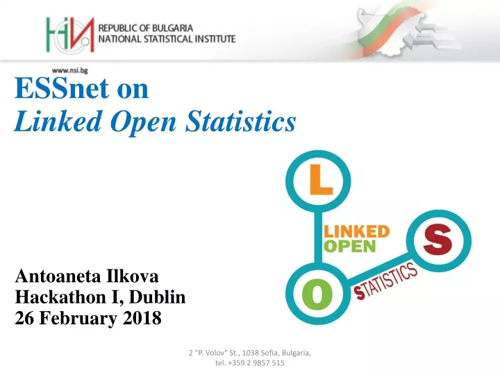 essnet on linked open statistics