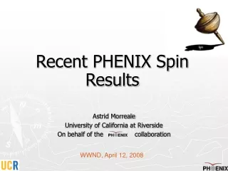 Recent PHENIX Spin Results