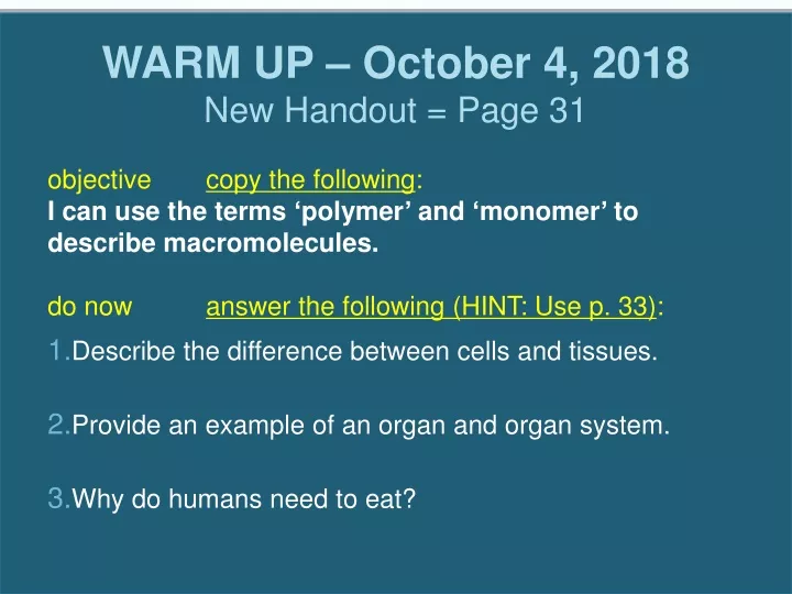 warm up october 4 2018 new handout page 31