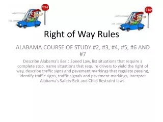Right of Way Rules