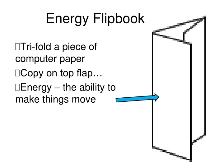energy flipbook