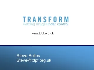 Steve Rolles Steve@tdpf.uk