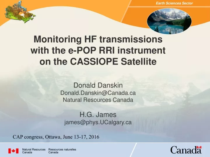 monitoring hf transmissions with