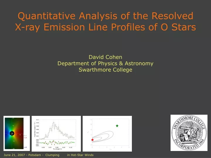 quantitative analysis of the resolved