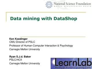 Data mining with DataShop