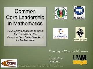 University of Wisconsin-Milwaukee School Year 2011-2012