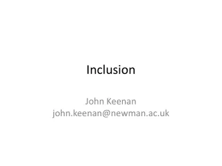 Inclusion