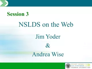 NSLDS on the Web