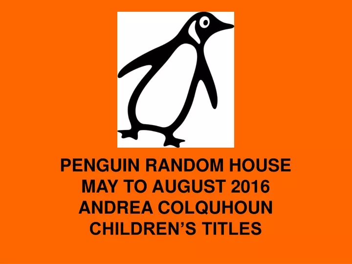 penguin random house may to august 2016 andrea