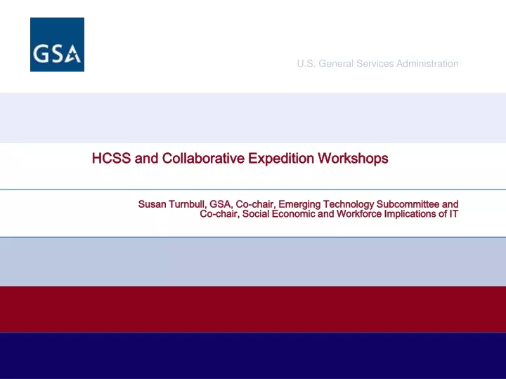 hcss and collaborative expedition workshops