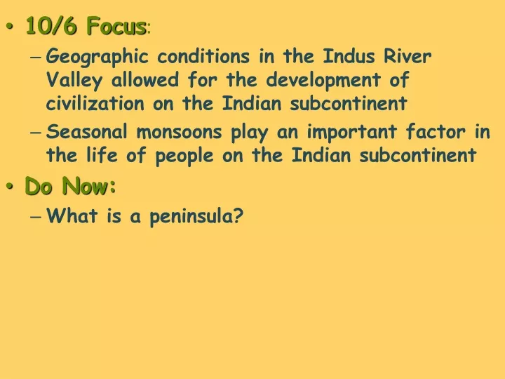 10 6 focus geographic conditions in the indus