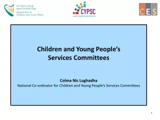 Children and Young People’s  Services Committees