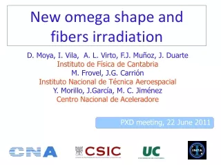 New omega shape and fibers irradiation