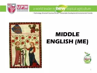 MIDDLE ENGLISH (ME)