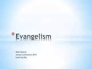 Evangelism