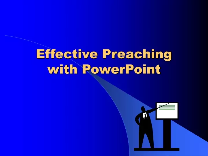 effective preaching with powerpoint