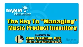 Music Product Inventory