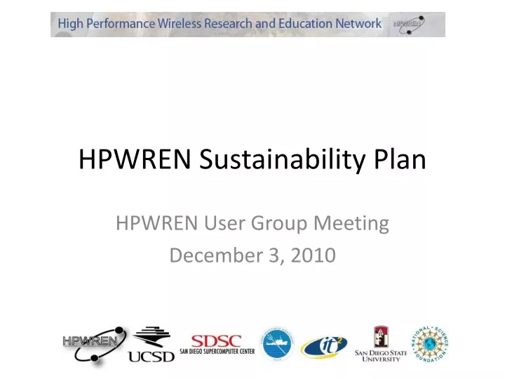 hpwren sustainability plan