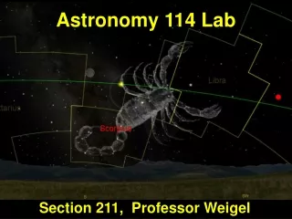 Astronomy 114 Lab