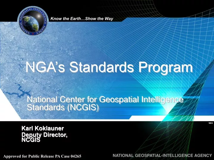 nga s standards program