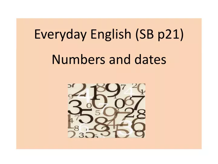 everyday english sb p21