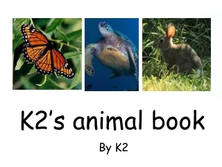 K2’s animal book