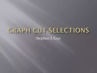 Graph Cut Selections