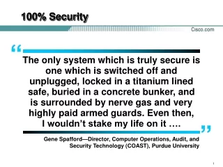 100% Security