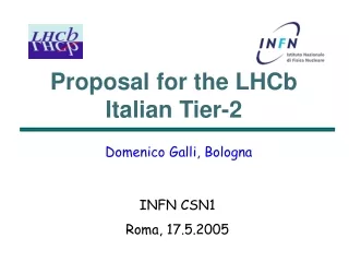 Proposal for the LHCb Italian Tier-2