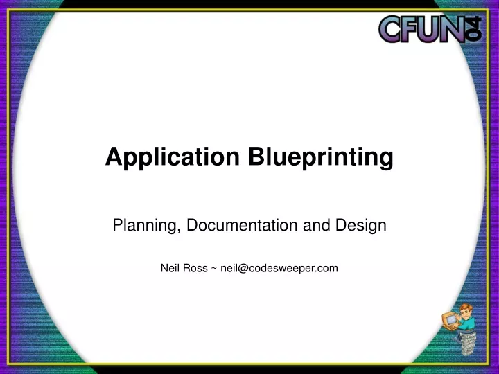 application blueprinting