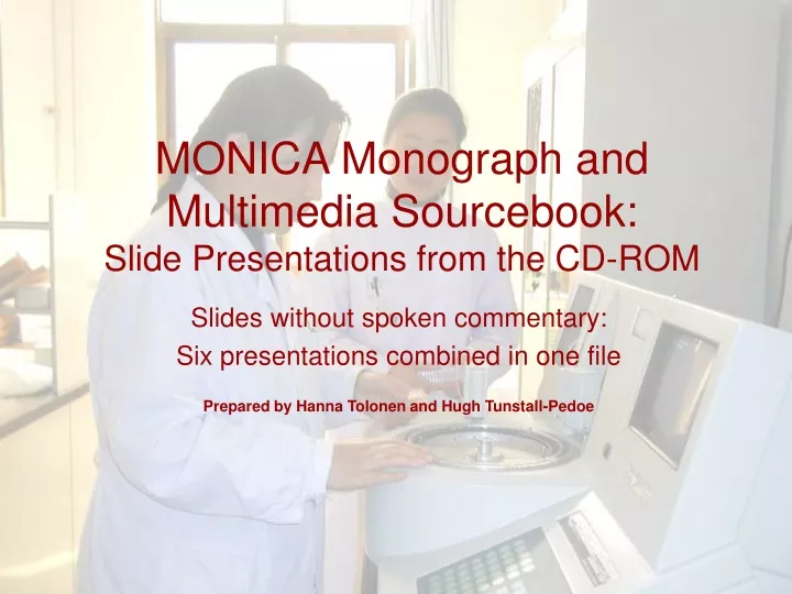 monica monograph and multimedia sourcebook slide presentations from the cd rom