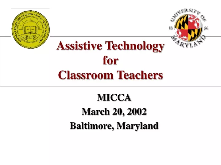 assistive technology for classroom teachers