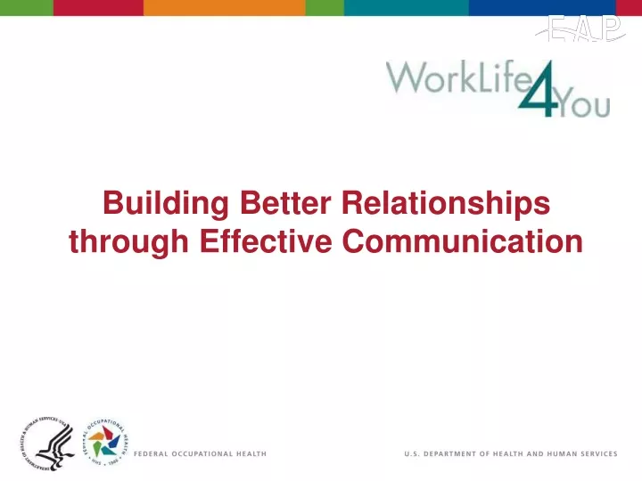 building better relationships through effective communication