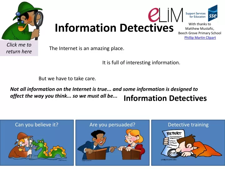 information detectives